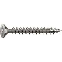 SPAX Edelstahlschraube, 6 x 70 mm, 100 Stück, Teilgewinde, Senkkopf, T-STAR plus T30, 4CUT - 0197000600703
