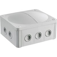 Wiska 10101459 Abzweigkasten (L x B x H) 160 x 140 x 81 mm Grau IP66/IP67 1 St.