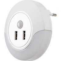 DEMBO, INDOOR WHITE PLASTIC NIGHTLIGHT, 13,9W, WITH SHADE: 3