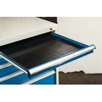 Lutz Blades ÉQUIPEMENT DE FONCTIONNEMENT Insert en caoutchouc pour tiroir noir - SEA-RGS