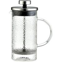 "Udine" Kolbenkaffeemaschine/Teekanne aus robustem Borosilikatglas für 3 Tassen (350ml)