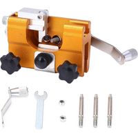 Chainsaw sharpening kit, portable mini hand sharpener, sharpening tool for all types of electric chainsaws (orange)