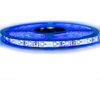 Kit Ruban Professionnel 3528 - 60 leds/m - 1m, 2.5m, 5 ou 10 mètres au choix- Bleu anti-éclaboussure (IP65) Longueur: 10 mètres(2x5m) - Transformateur: Inclus metal box spécial 10 mètres
