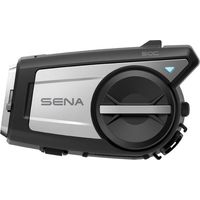 Intercomunicador para motocicleta SENA 50C-01 con cámara 4K, Bluetooth 5.0 y audio Harman Kardon.