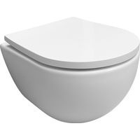 Inodoro suspendido SWISS blanco brillo 48 cm con asiento Soft Close – Azul Bath