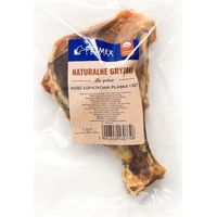 Friandise naturelle à mâcher pour chien Petmex Os d'épaule de porc séché 1 pièce.