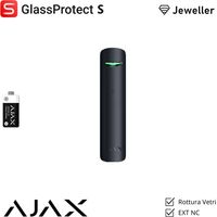 133203 - Superior - Superior GlassProtect Jeweller (8EU) - Drahtloser Glasbruchmelder (Edizione Superior) - Farbe black - Ajax professionelle Sicherheit
