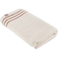 Telo bagno a righe 90x150 cm 100% cotone - avorio moka - Tendance
