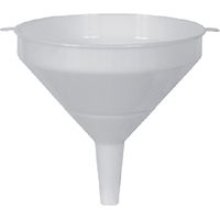 Imbuto in moplen 35 cm con porta filtro senza filtro per vino olio uva mosto imbuti plastica travaso