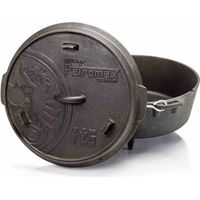 Petromax Feuertopf ft6 mit Füßen 5,5 Liter Gusseisen 36,5x20x33 cm Dutch Oven