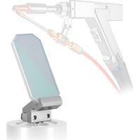 Specchio riflettore STAHLWERK per la testa di saldatura laser SUP 20T - specchio di ricambio 30 x 14 x 2 mm con supporto, adatto per laser a fibra 1064 nm, accessorio premium per saldatrici laser manu