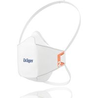 Dräger X-plore 1920 Masque FFP2 contre la poussière et les particules fines Masque de protection respiratoire jetable certifié CE Lot de 20 Masques, taille S