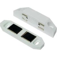 Loqueteau magnétique ARELEC LS 6 blanc 2 pièces - 307042