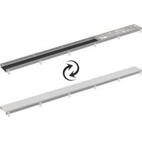 Alca - Doppelseitiges Gitter DOUBLE 55 cm, Edelstahl DOUBLE-550M