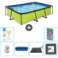 Exit-toys Piscine Exit Rectangulaire - 300x200x65 cm - 7-pièces S195