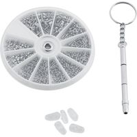 Kit de réparation lunettes monture vis écrous acier inoxydable