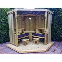 Four Seasons Garden Room - Timber - L150 x W290 x H205 cm - Garden Furniture - Fully Assembled