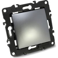 Pulsador serie Atmoss Dynamic S20 color aluminio