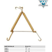 MOLLA APPENDIPIATTI IN CONFEZIONE DA 2 PEZZI PER DIAMETRO 19 MM - 26 MM