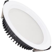 LED-Downlight 20W New Aero Slim 130 lm/W Mikroprismatisch (UGR17) LIFUD Schnitt Ø 155 mm Warmes Weiß 2700K - 3200K 110°