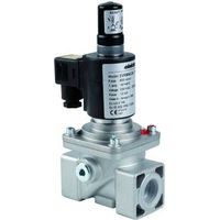 Electrovanne gaz à réarmement manuel NC Aluminium 3/4'' 600mBar