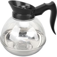 Bouilloire à Café en Acier Inox 1700ml, Résistante à la Chaleur pour Cuisinière à Induction, Théière Ménagère