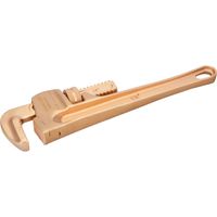 Bahco Hochbelastbare 30-mm-Rohrzange aus Kupferberyllium, funkenfrei, 250 mm