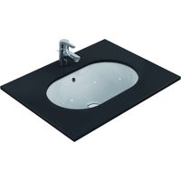Lavabo sottopiano CONNECT ovale 620 mm bianco IDEAL STANDARD