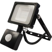 Projecteur extérieur extraplat LED - 10W - Détecteur - IP65 - FRANELEC SPOTLEDEP10DET