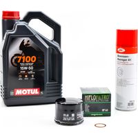 Kit Entretien Vidange pour BMW F 800 GS Adventure de 2016 à 2018 - MOTUL 7100 15W50 4L