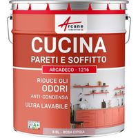 Pittura cucina lavabile, parete e soffitto: ARCADECO - 1216 - 2,5 L Rosa cipria - RAL 010 70 15 - ARCANE INDUSTRIES