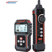 Testeur de réseau NOYAFA NF-8209S, testeur de câbles LAN CAT5/CAT6 avec suivi, PoE, NCV, mesure de longueur, clignotement des ports, détection de défauts, kit de traçage de câbles réseau