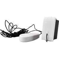 Serie Civile A2ZWORLD MBL Bianco Compatibile Con Bticino Living Light (Pulsante Tirante Con Corda)