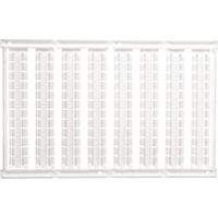 Pennarello 10,5x4,6 mm bianco UC-TM 5 0818108