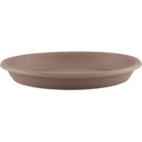 Soucoupe Ronde Taupe 45cm Protection Efficace Pour Pots De Fleurs - Artevasi