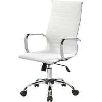 Bürostuhl mit Rollen - Grauer Bürosessel