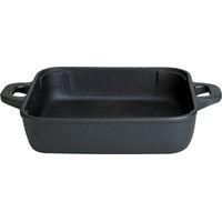 Gusseisenkuss® Gusseisenpfanne mit Griffen 25x25 cm Gusspfanne Gusseisen