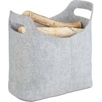 Panier en feutre avec anse