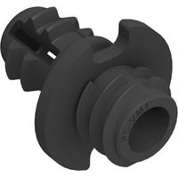 Clip mâle 15kg autotaraudeur pc-vmx - Hauteur : 25 mm - Matériau : Plastique - Fixation : A encastrer - Diamètre perçage : 10 mm - Décor : Noir - Charge : 15 kg - FASTMOUNT