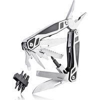Multitool Azymut Trohon Nero e Argento 12 Strumenti