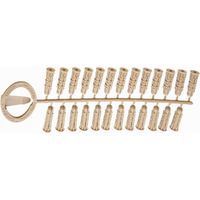 Nylon-Dübel Bundel Packung mit 50 Stück Ø6 mm x 25 mm