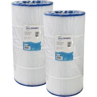 Filtro lavatrice AllSpares per Whirlpool / Pool geeignet per Waterair CFR100 / 91003 / C-9699 (Ø252x505mm)