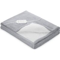 Wendbare Heizdecke - MEDISANA - HB 416 - 120 W - 9 Einstellungen - 180 x 130 cm - Grau
