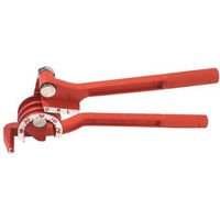 BUNTHAUS Cintreuse Tube, 3 en 1 Cintreuse 6mm / 8mm / 10mm Cintreuse Tube Cuivre Coupe Tube Cuivre 180 ° Cintreuse Manuelle de Tubes Robuste pour la Tuyauterie de Gaz à L'eau de CVC - Rouge