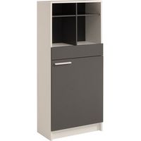 Halbspindel Versus 60x137x32 Grau – 60x137x32 • Grau – Weiß