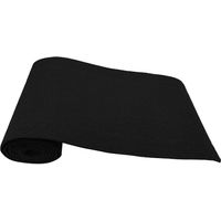 Tapis à griffer autocollant et découpable pour chat, protection anti-griffures pour canapé, accessoires pour chat - Très grand, noir
