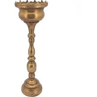 Vimin Box Centrotavola Alti Stretti D 16 Cm H 54 Cm Oro Barocco