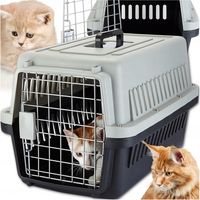 CAGE DE TRANSPORT POUR CHAT, CHIEN, LAPIN
