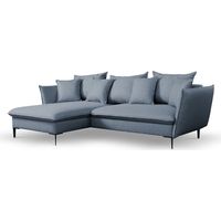 Divano letto angolare in Tessuto Blu marine - Angolo a sinistra - LAZARE di PASCAL MORABITO