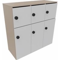 Casier de rangement à fente avec vestiaire Quadre